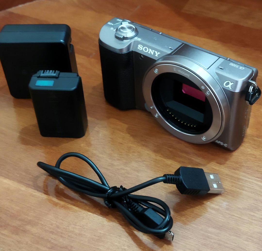 SONY α5100 ブラウン 本体 シャッター回数920
