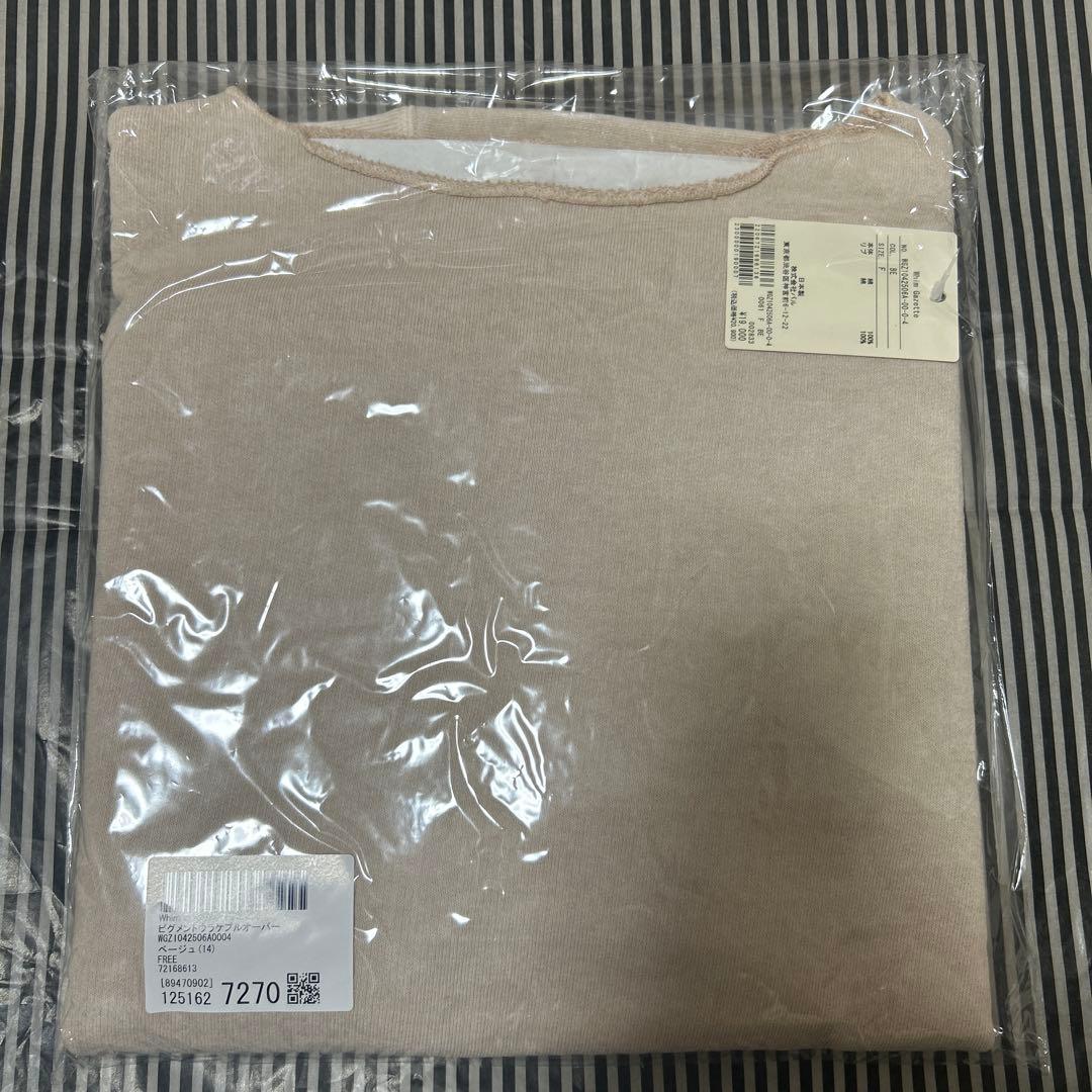 whim gazette ピグメントウラケプルオーバー SIZE Whim Gazette