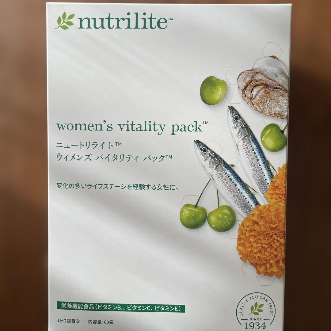 nutrilite women's vitality pack 60袋