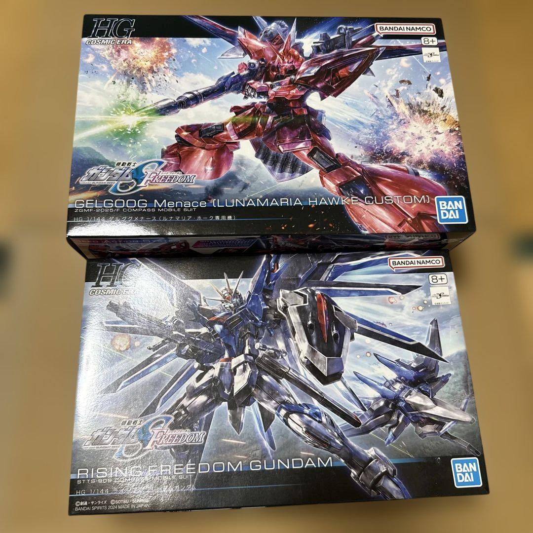 M*I様 1/144 ゲルググメナース　　ライジングフリーダムガンダム　新品