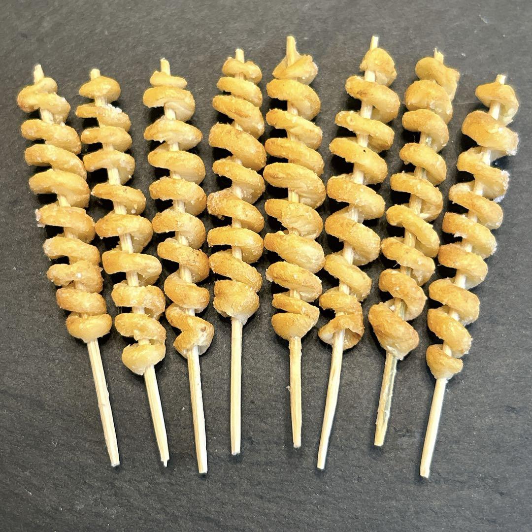 ミニチュアフード　お祭りフード　単品販売ページ　トルネードポテト　いちご飴　縁日