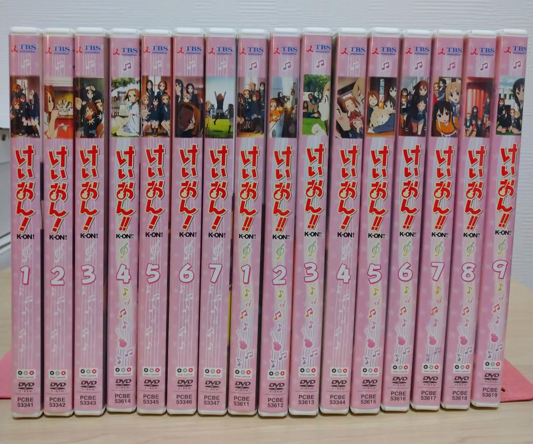 けいおん一期二期DVD