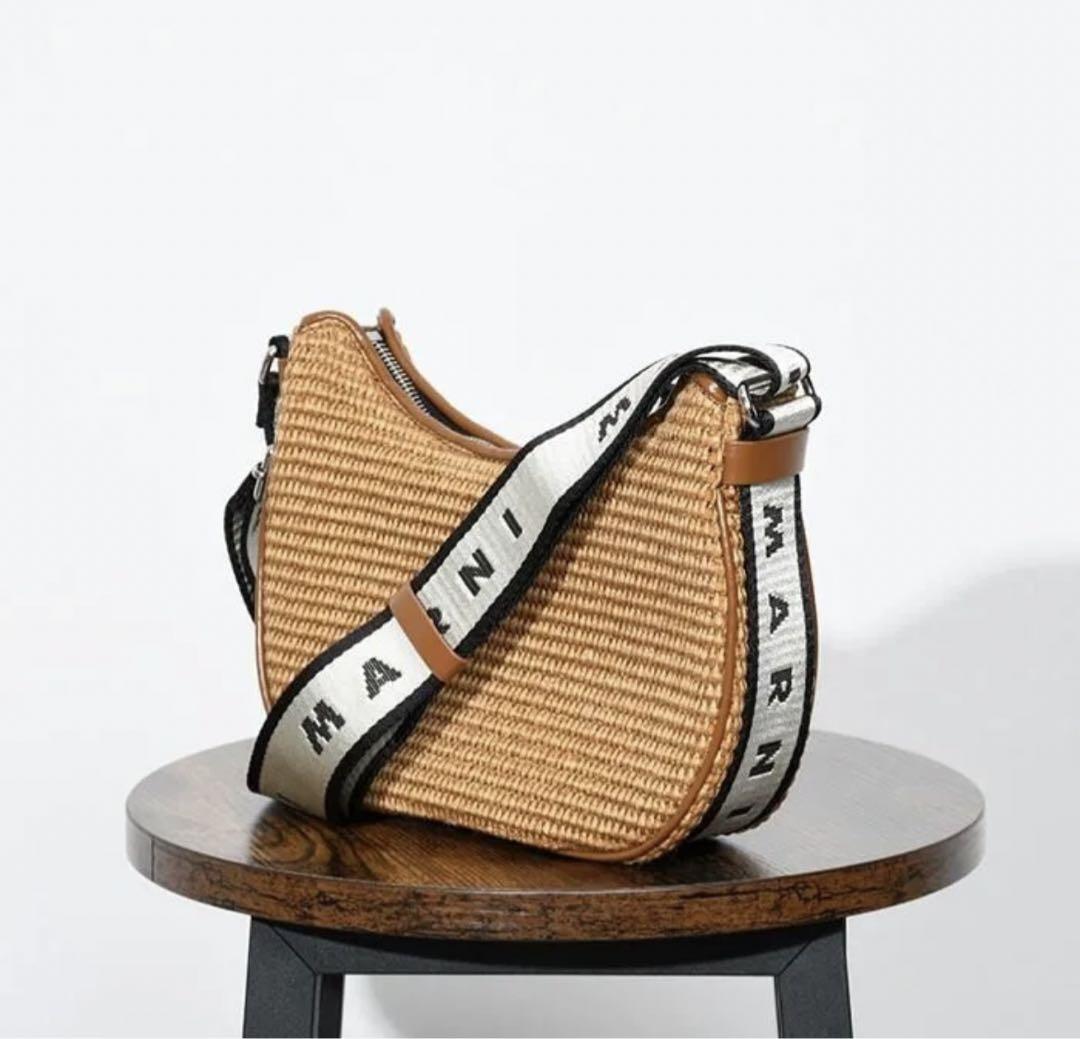 【MARNI / マルニ】BEY BAG SMALLウーヴン バッグ 画像4