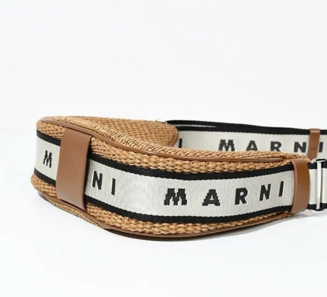 【MARNI / マルニ】BEY BAG SMALLウーヴン バッグ 画像5