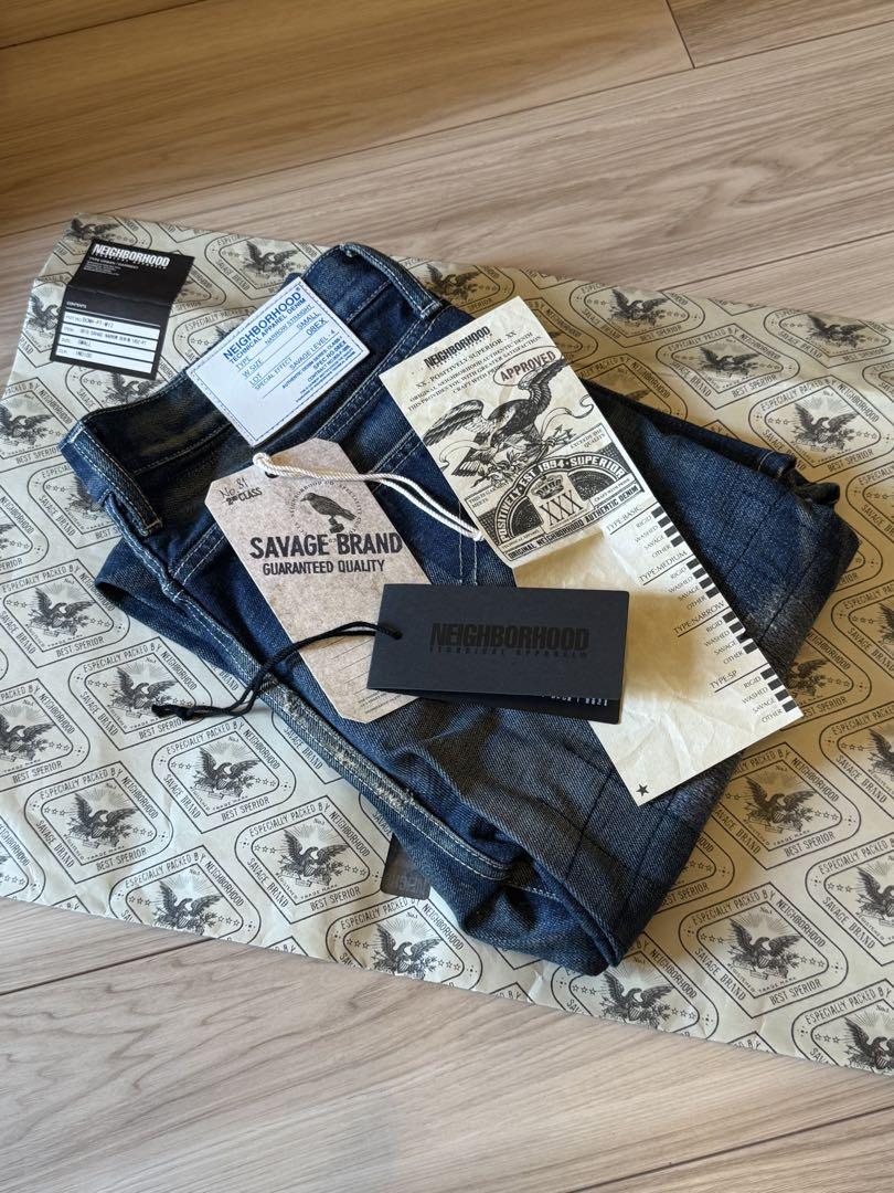 【試着のみ S 】neighborhood GRID SAVAGE NARROW