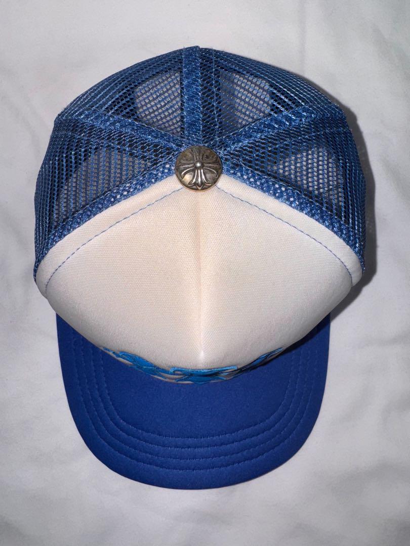 CHROME HEARTS TRUCKER CAP 3セメタリー レザーパッチ