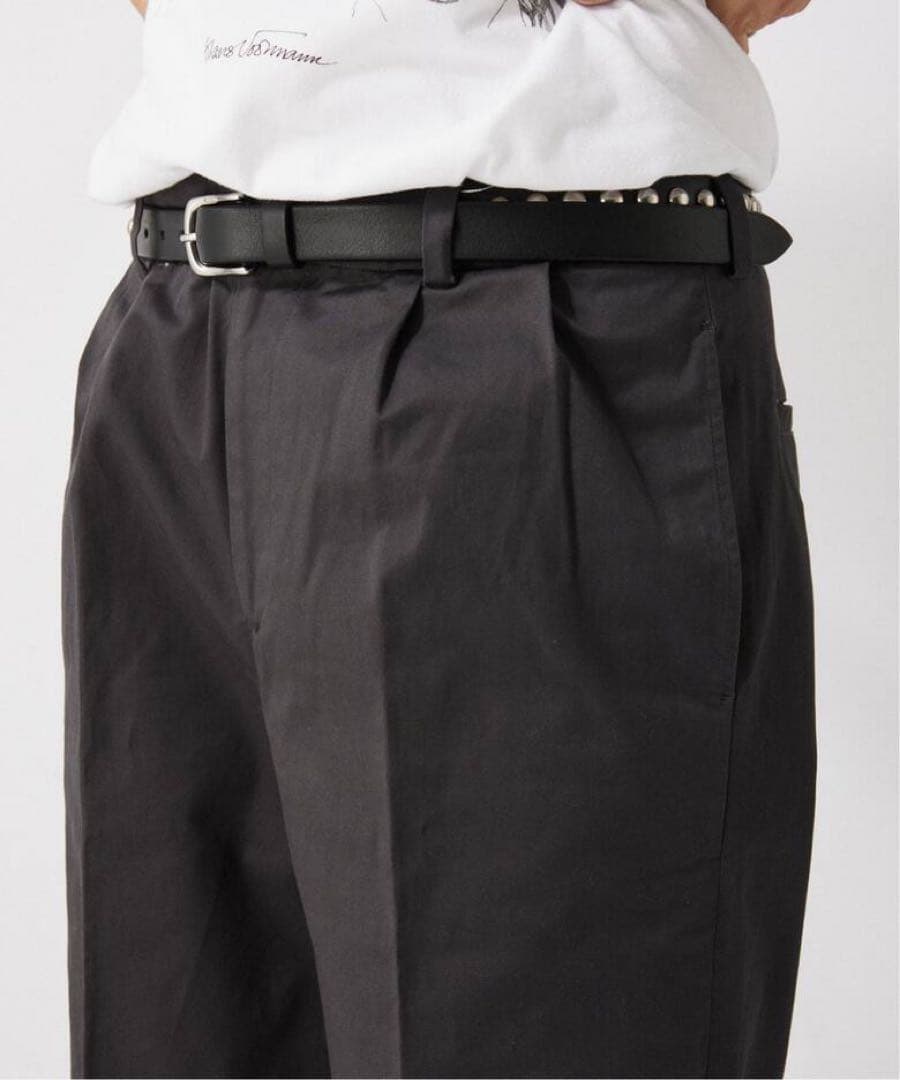 【新品】BROOKS BROTHERS 別注 プリーツ トラウザー グレー M 【新品】BROOKS BROTHERS 別注 プリーツ トラウザー グレー M