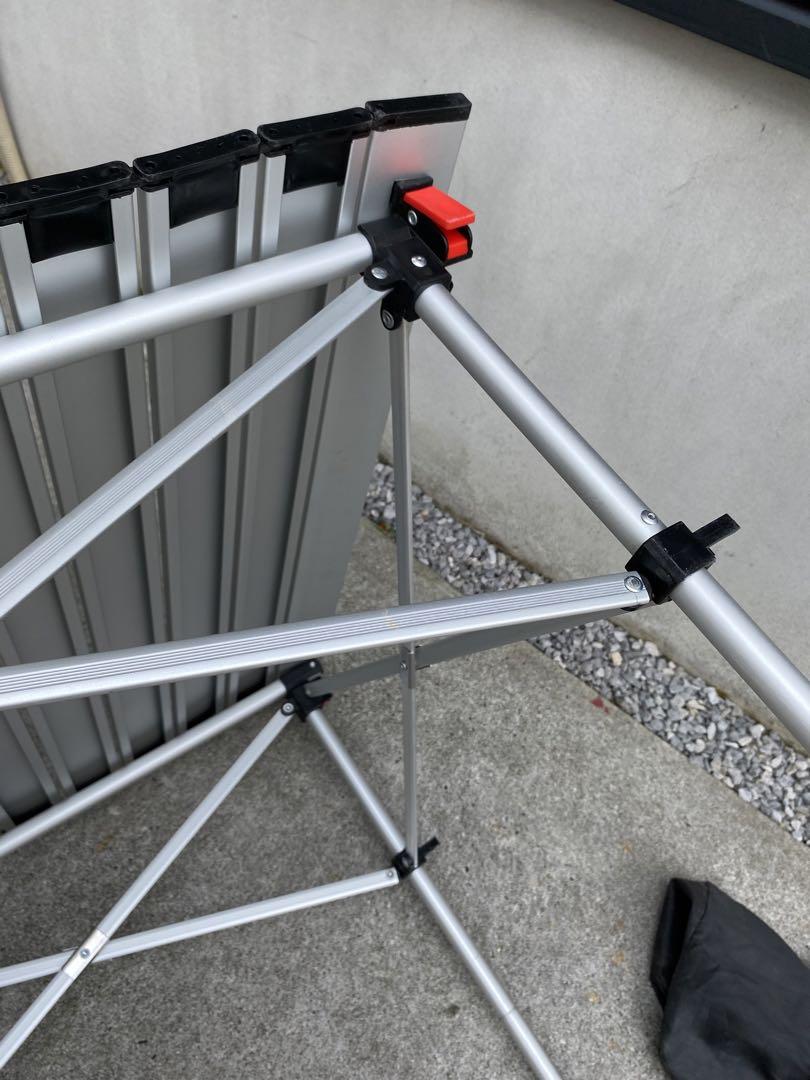 ハイランダー　アルミロールテーブル　BBQ バーベキューテーブル　120サイズ
