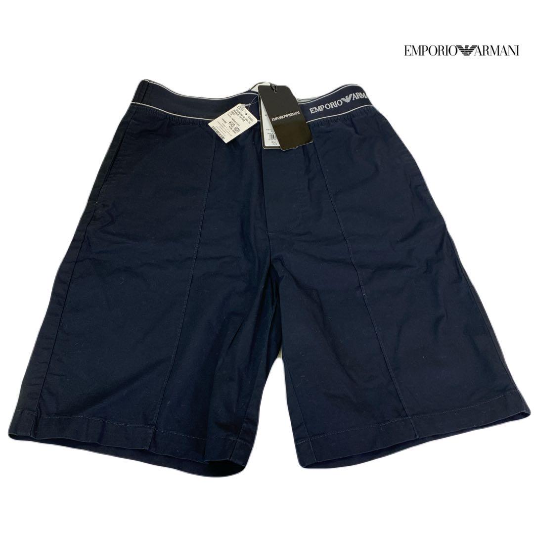 4633 極美品 エンポリオアルマーニ キッズ ハーフパンツ 定価30,800円