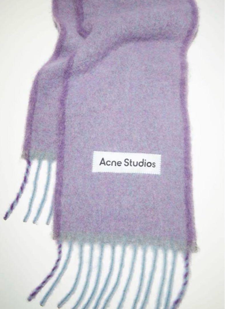 期間限定のお買い得商品 Acne Studios Vally ソリッド アルパカブレンド スカーフ 小物