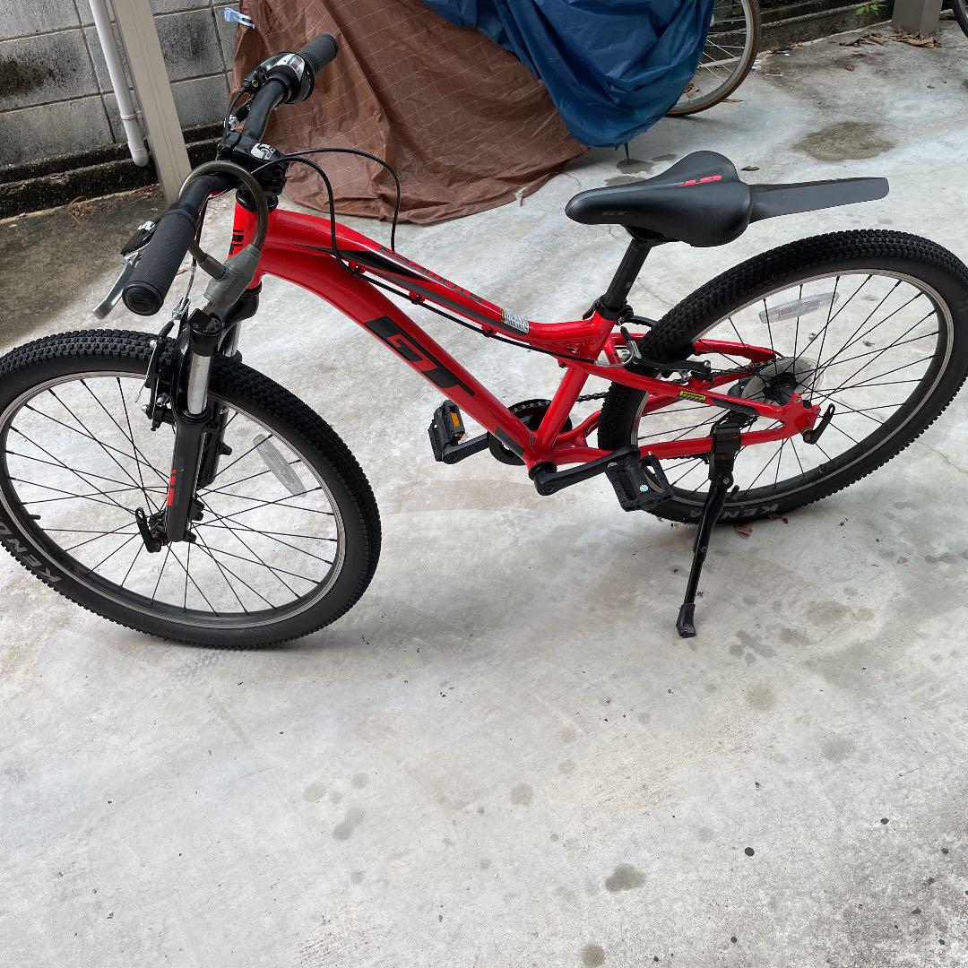 24インチ 自転車 赤