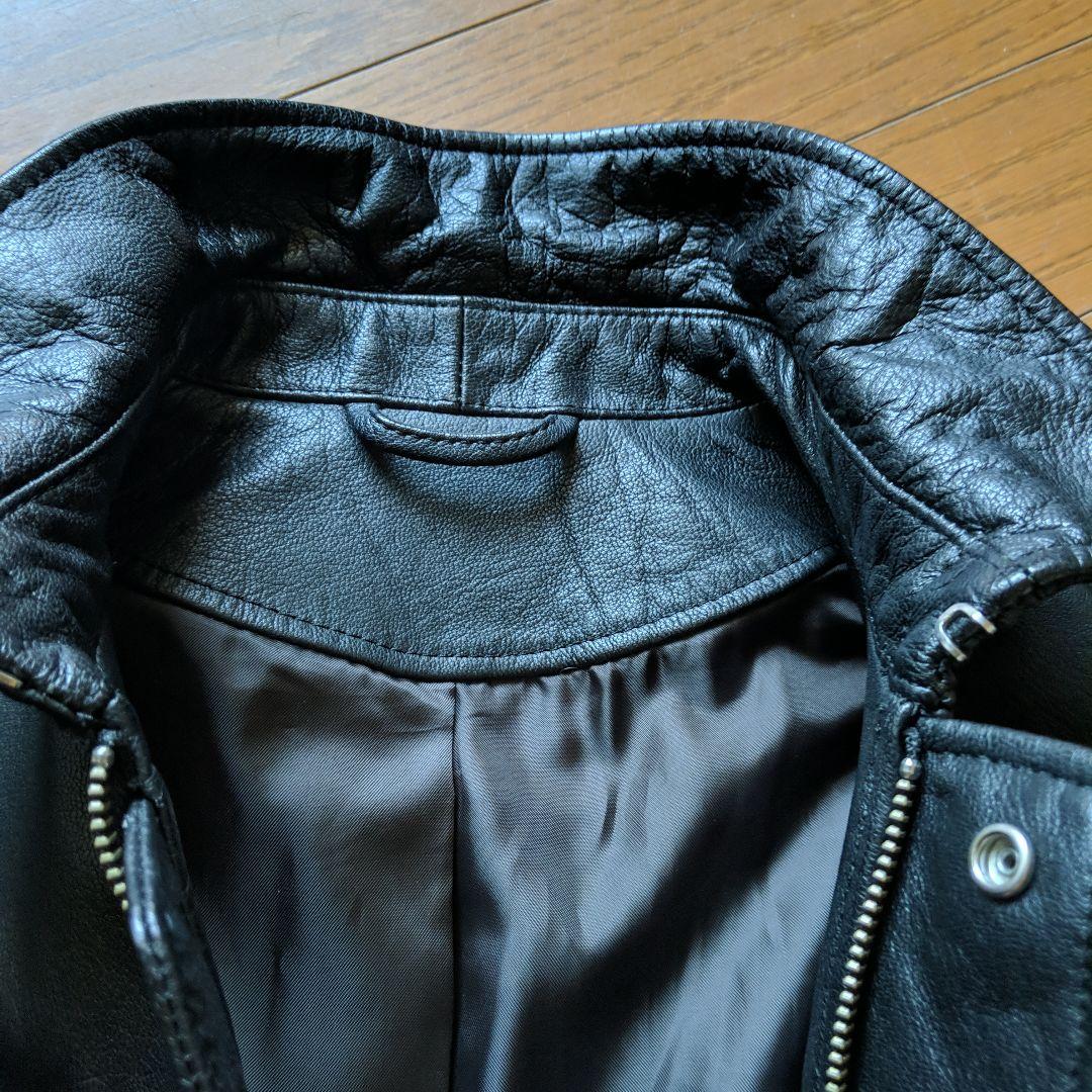 【美品】☆ABAHOUSE アバハウス やぎ革 レザージャケット サイズ2