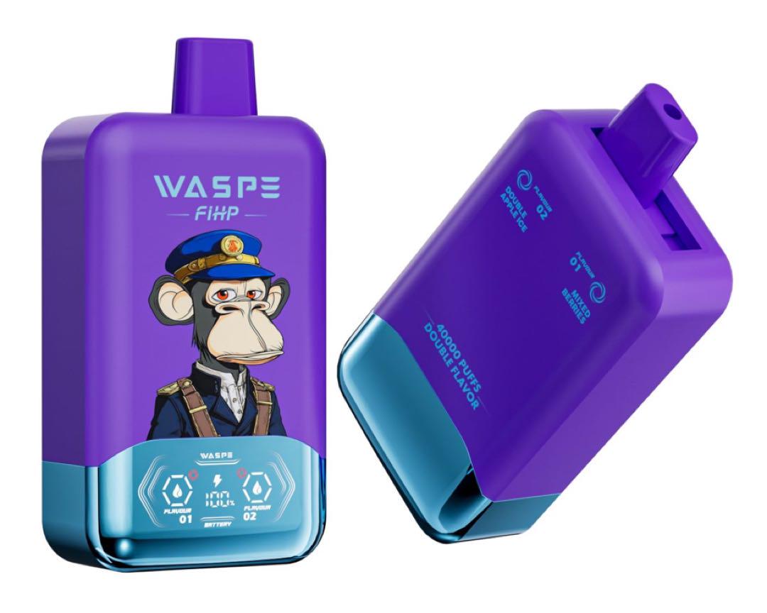 WASPE 電子タバコ本体 ミックスベリー＆ダブルアップルアイス