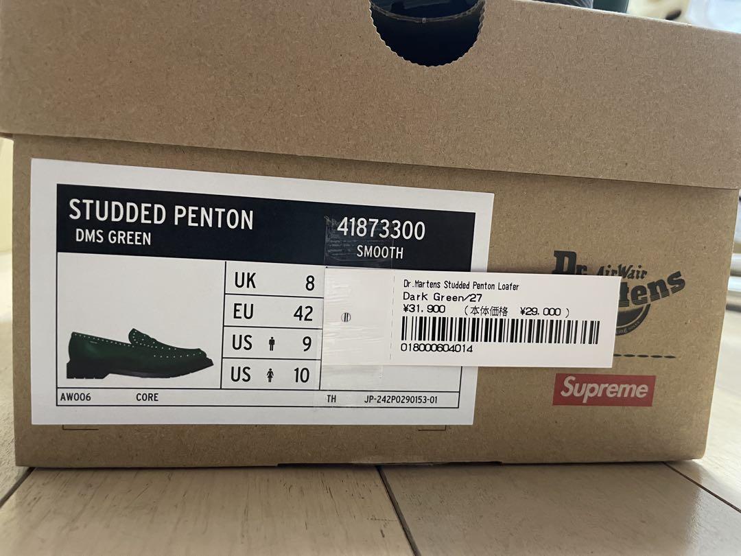 Supreme × Dr.Martens Studded Loafer 27cm