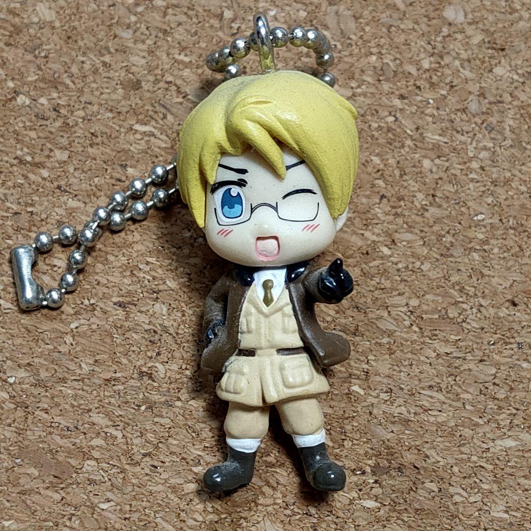 5種セミコンプリート】ヘタリア マスコットキーチェーン Axis