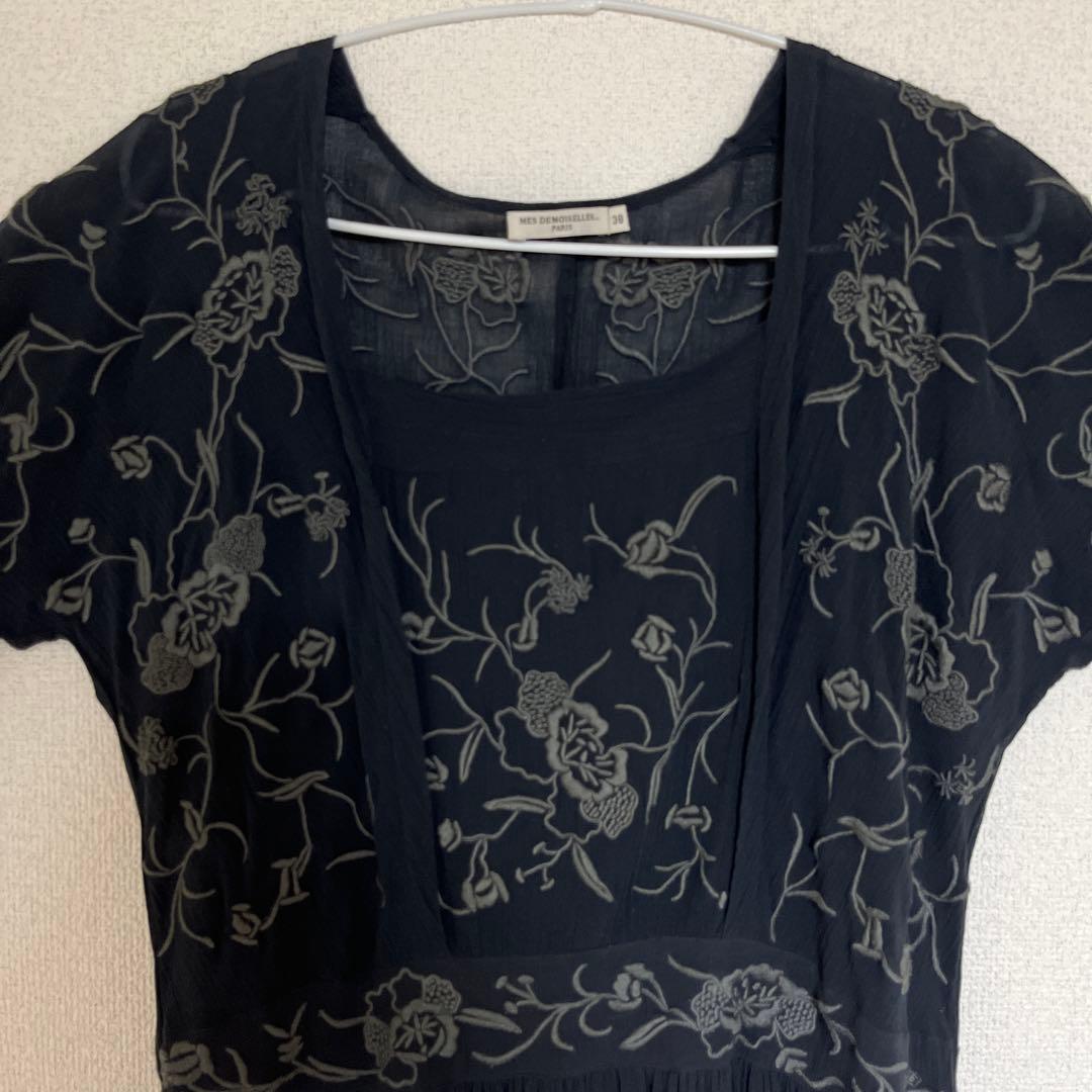 MES DEMOISELLES PARIS 刺繍ワンピース