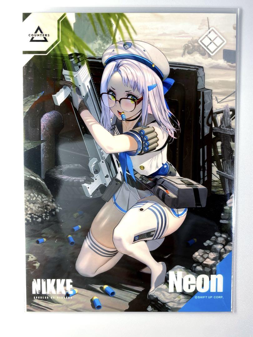 プロ仕様】勝利の女神 NIKKE ネロ LED 電光ポスター 正規品