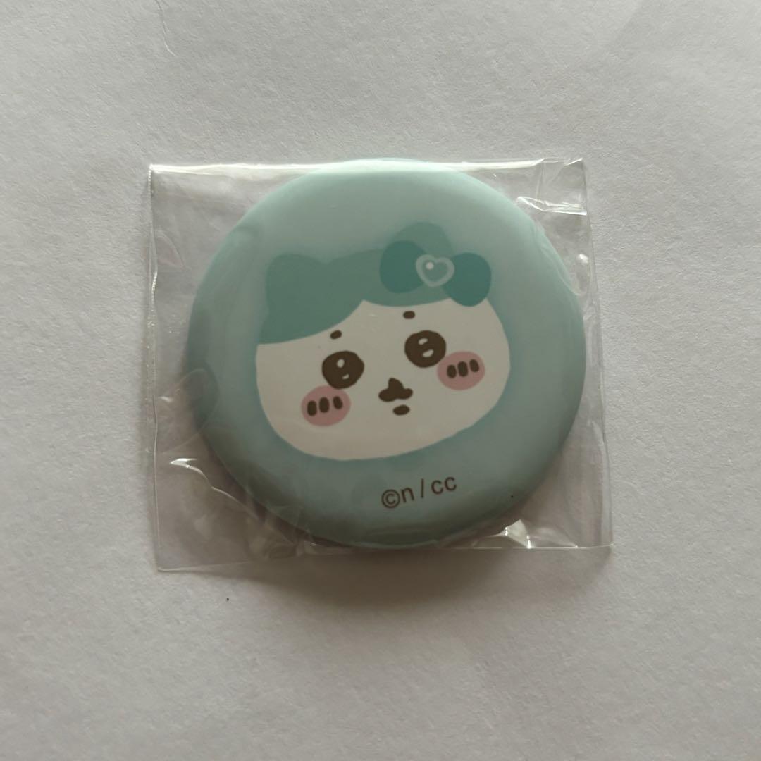ちいかわ まじかるちいかわ おかおマット缶バッジ ハチワレ