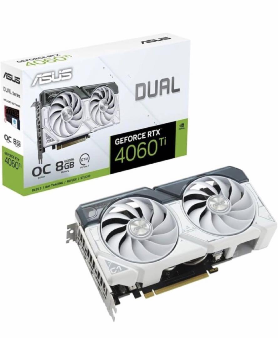 RTX 4060 Ti ホワイト OC エディション 8GB