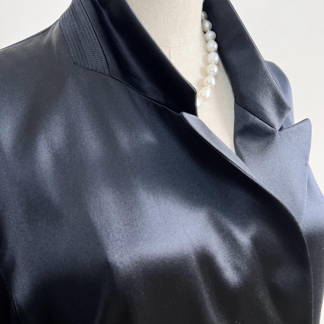 ★HERMES★極美品★艶シルク★ダブルブレスト★ジャケット