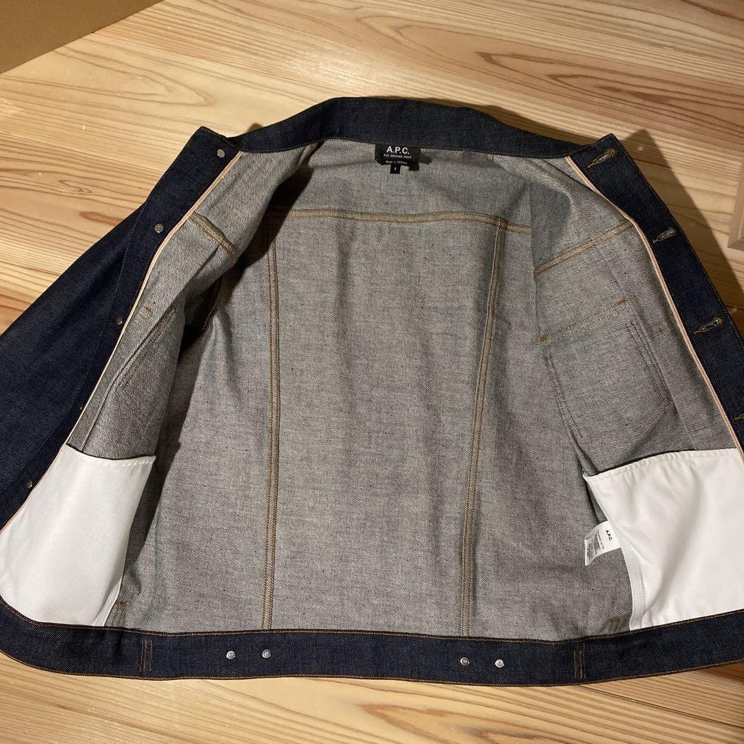 A.P.C. デニムワークジャケット Sサイズ デニムワークジャケット｜デニム HOMME｜A.P.C. | アーペーセー