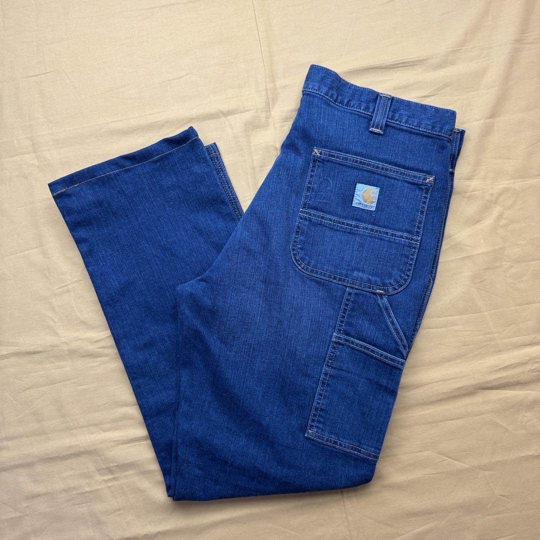 carhartt デニム　ペインターパンツ　W35 L32 濃紺　カーハート