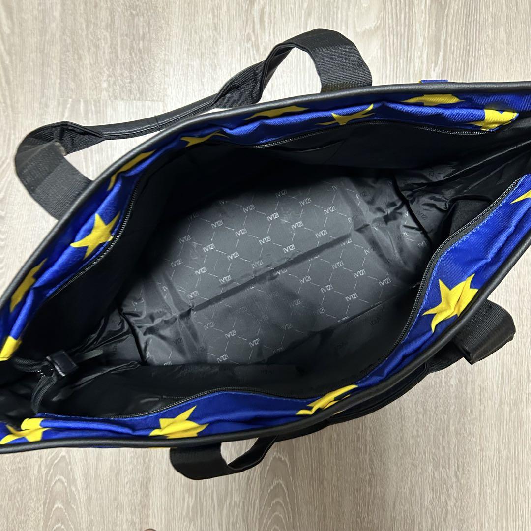 V12 STAR BIG TOTE ネイビー