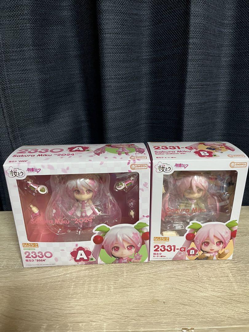 桜ミク　グッスマくじ　A賞　B賞　フィギュア　ねんどろいど グッスマくじ 桜ミク