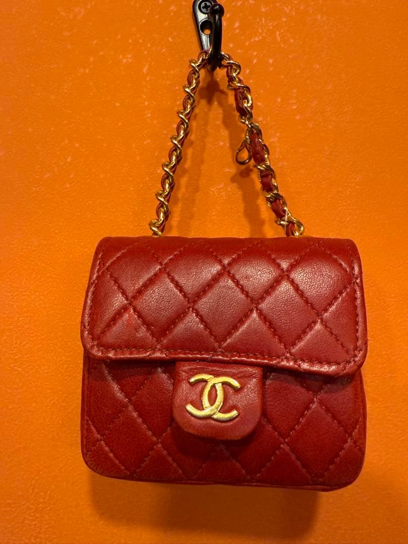 CHANEL ミニミニマトラッセ レッド