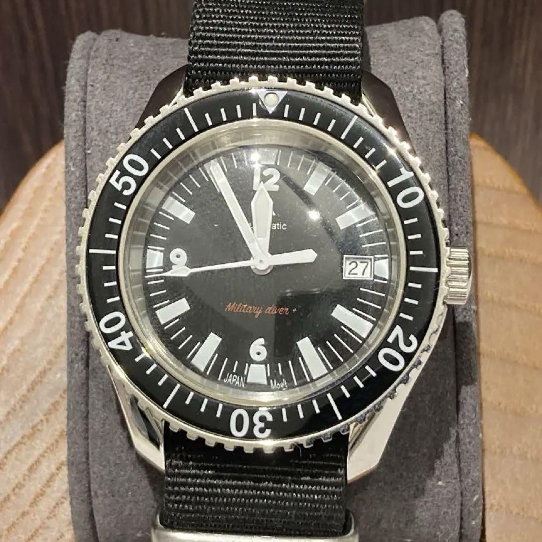 NAVAL MILITARY WATCH MIL-05 新品未使用　自動巻