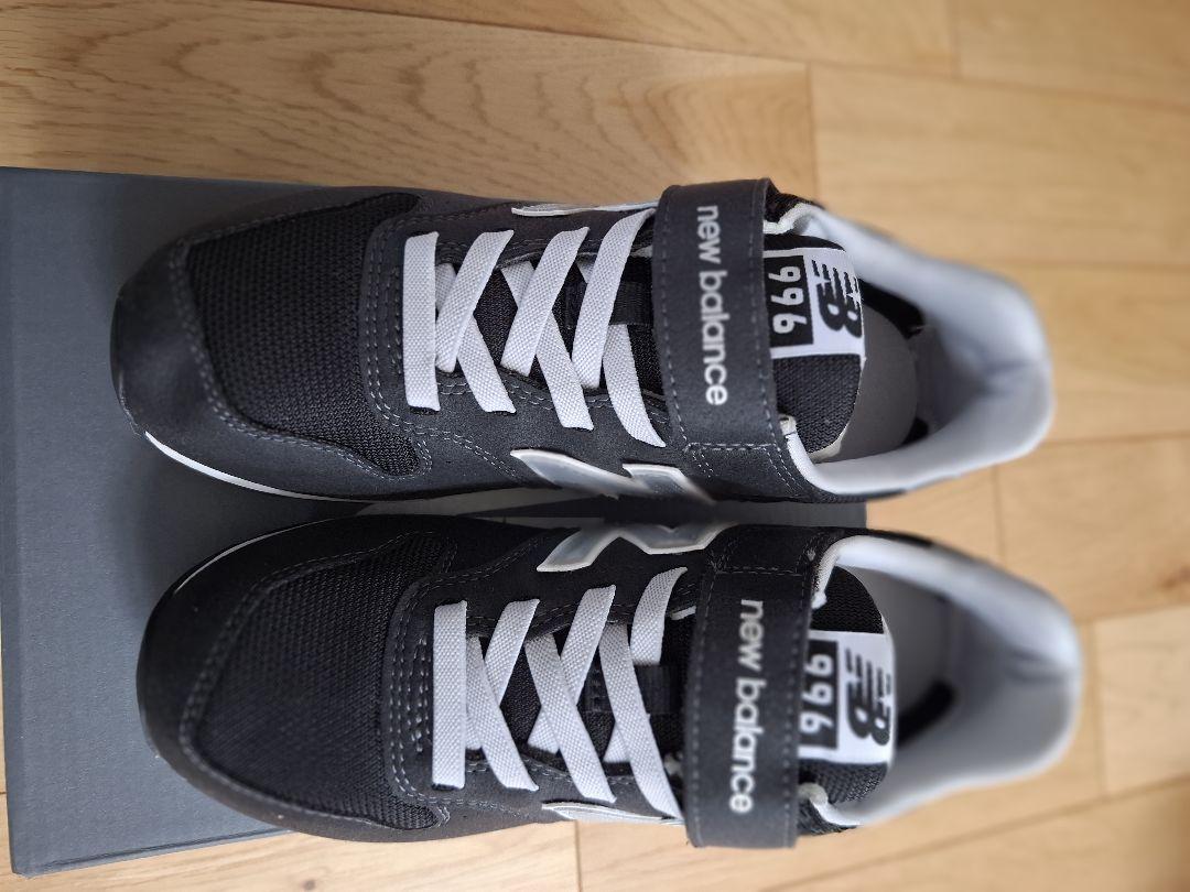 未使用New Balance YV996BK3 キッズシューズ 　23センチ