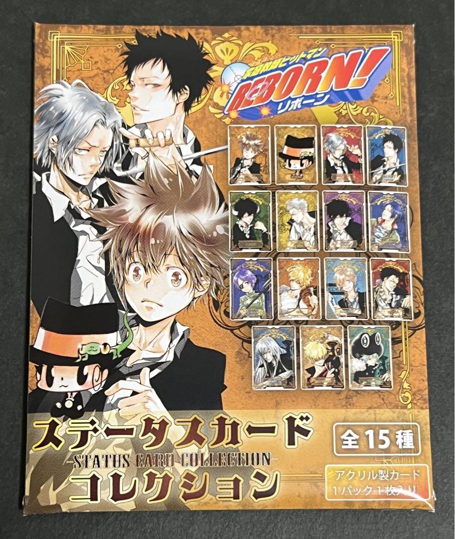 家庭教師ヒットマンREBORN! ステータスカードコレクション 未開封 10点 家庭教師ヒットマンREBORN！ステータスカードコレクション 未