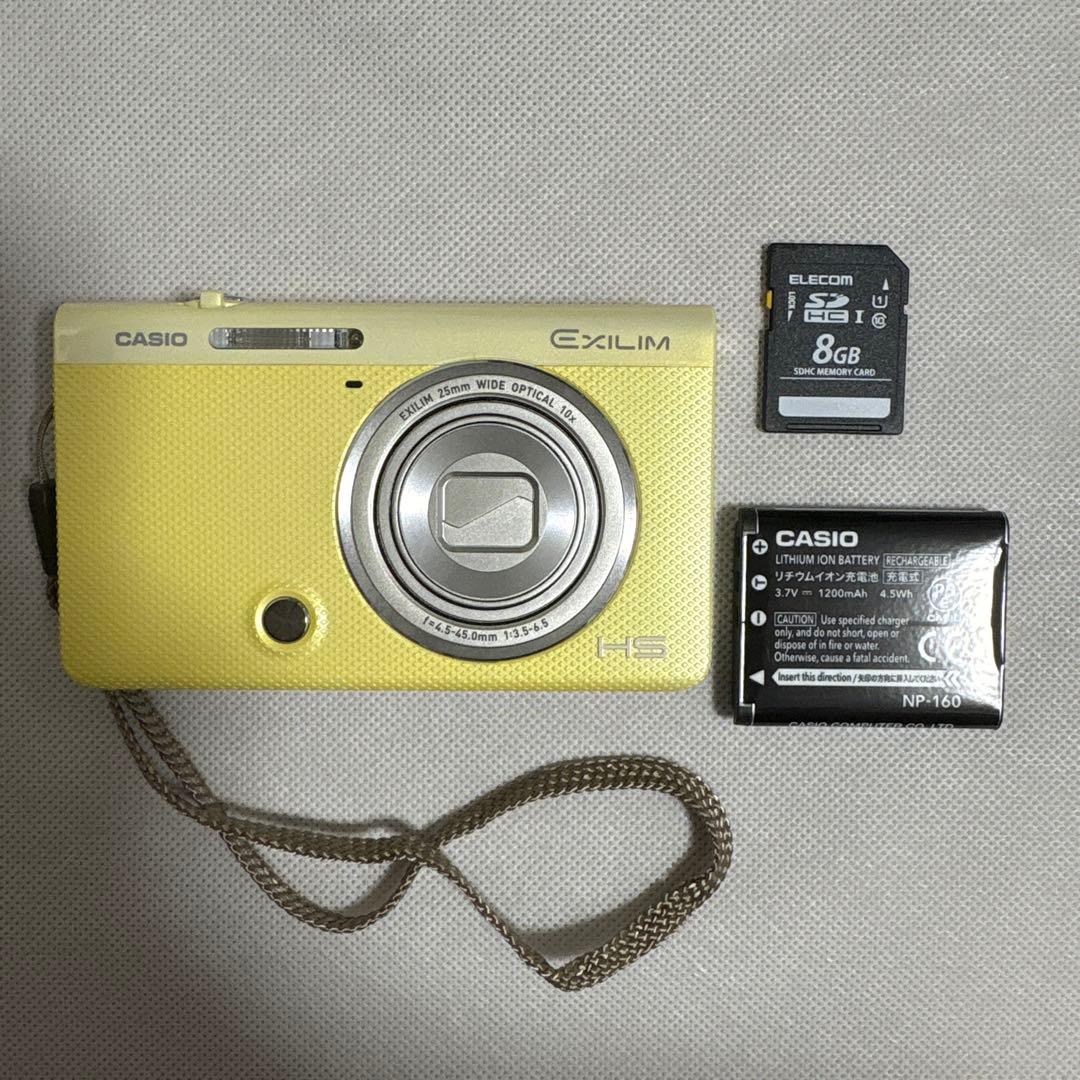 CASIO EXILIM EX-ZR70 イエロー デジタルカメラ