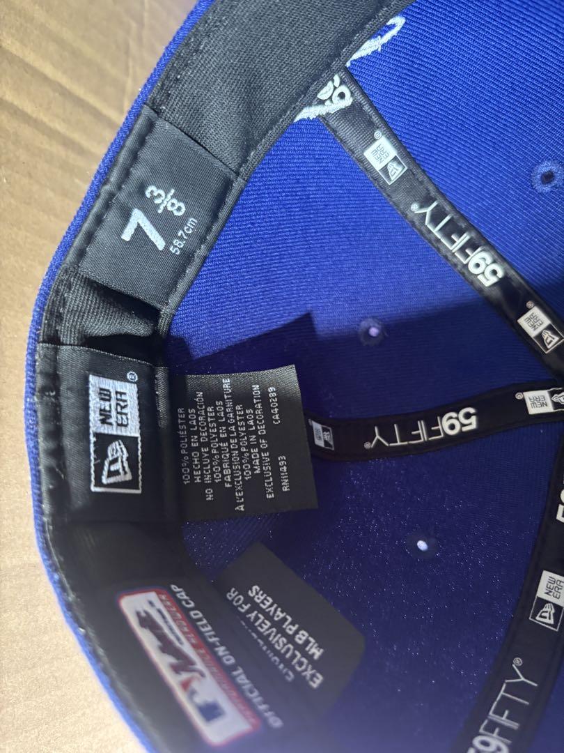 ドジャース大谷翔平サインキャップNewEra 59FIFTYサイン刺繍7 3/8