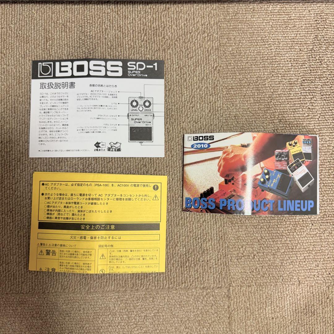 BOSS SUPER Over Drive SD-1 箱あり美品
