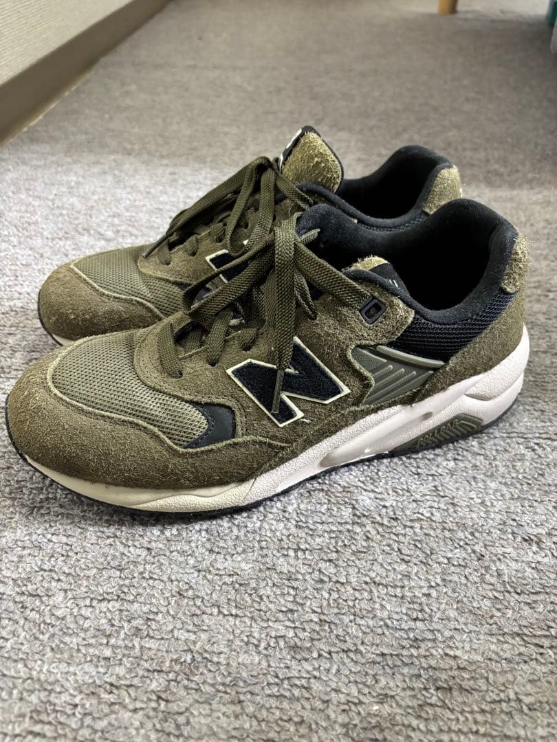 New Balance 580 オリーブ スニーカー