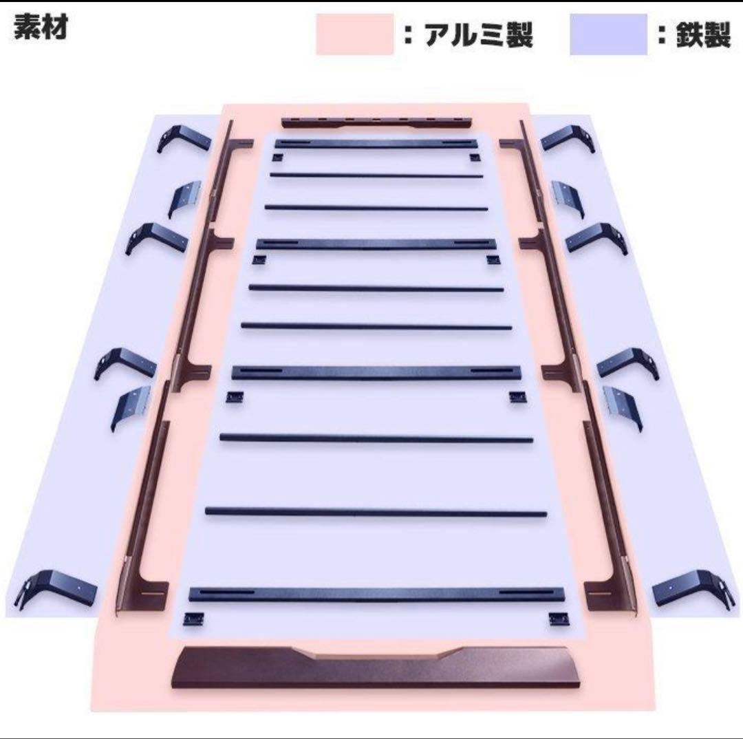 ※発送不可　200系　ハイエース　標準用　ルーフラック