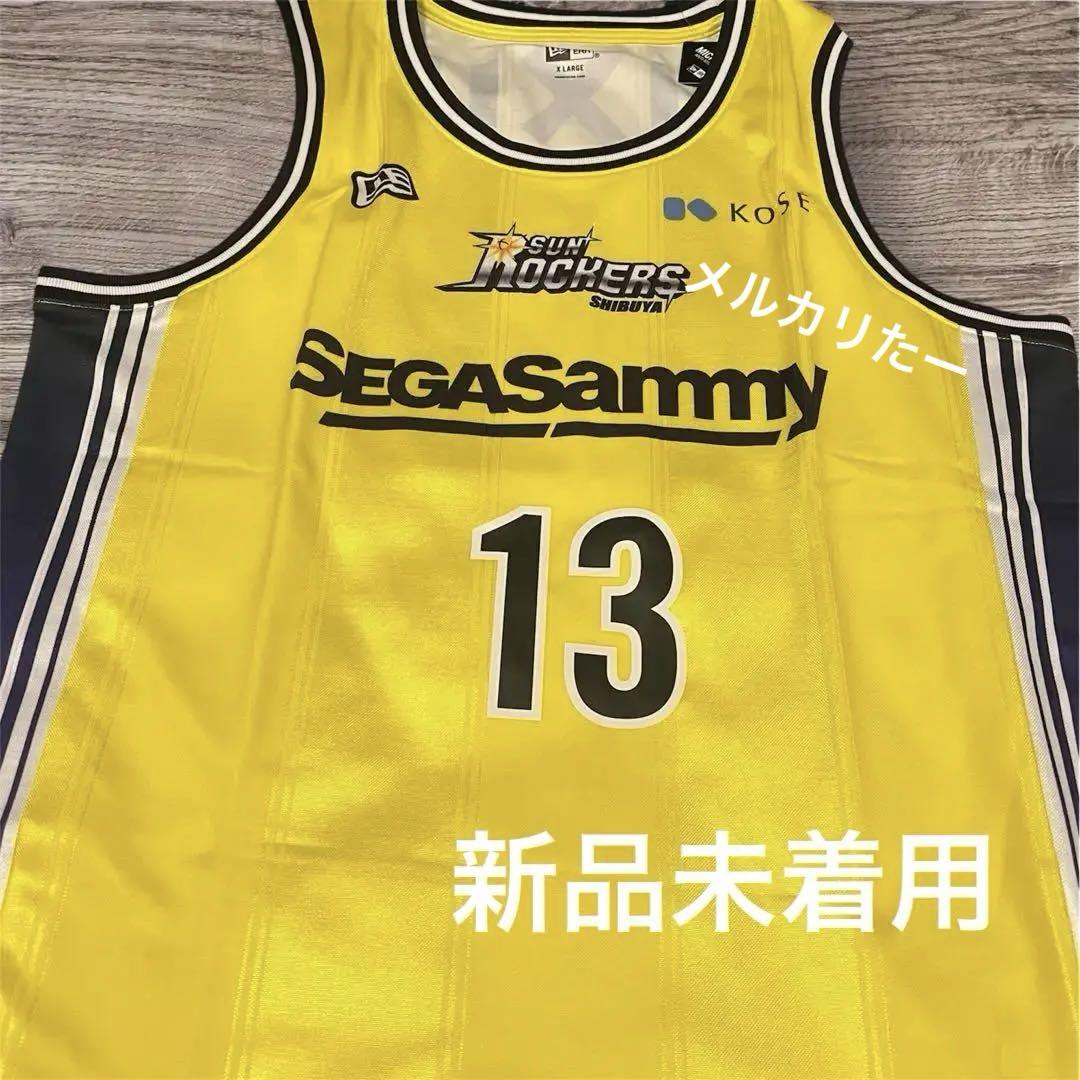【新品】サンロッカーズ渋谷 オーセンティックユニフォーム #13 田中大貴選手 サイン入り サンロッカーズ渋谷 #13 田中大貴 オーセンティック