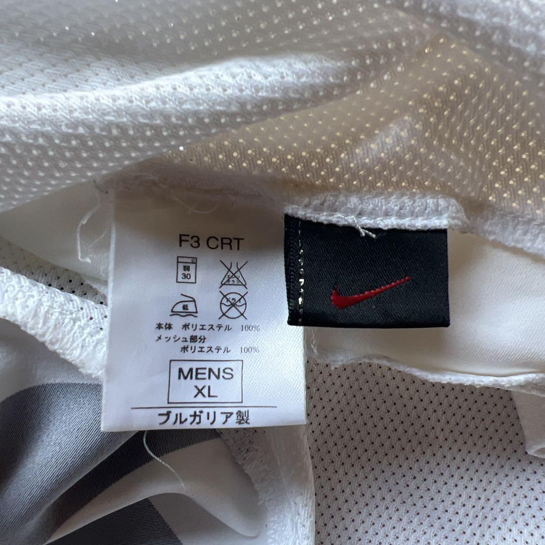 00s NIKE サッカーゲームシャツ 刺繍ロゴ y2k ユベントス 正規品