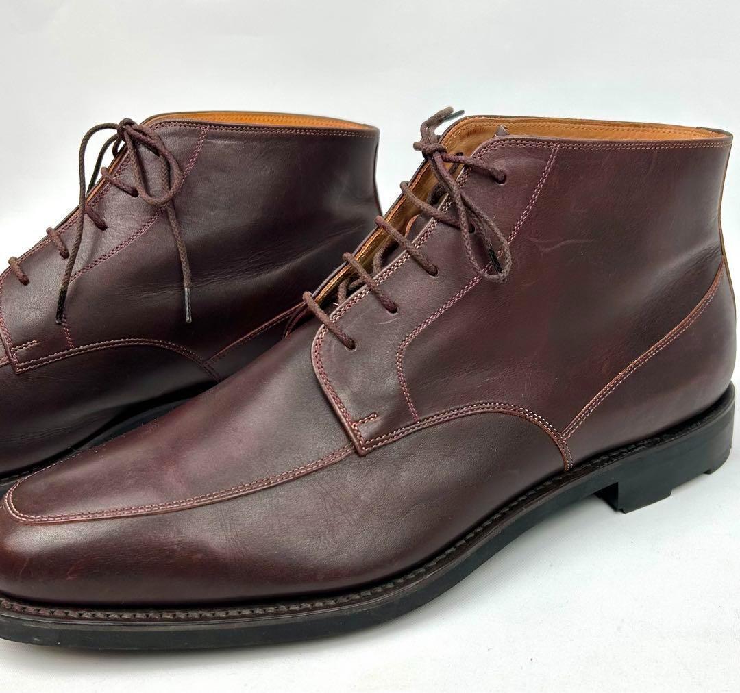 トレフォイル 【美品】スコッチグレインscotch grain ダークブラウン