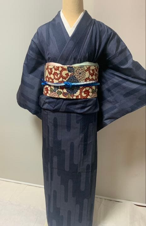 3年保証 即日出荷 東京ますいわ屋 着物 紬 身丈148cm 7 | www