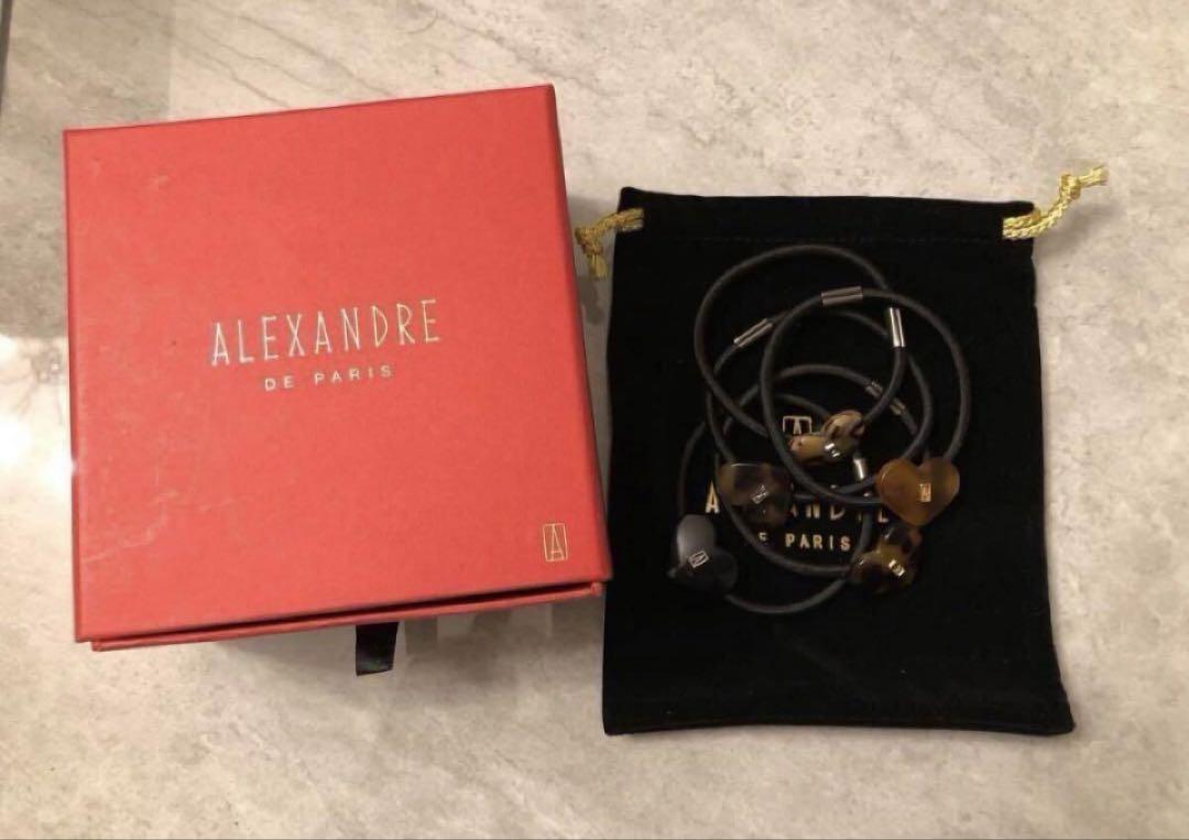 ALEXANDRE DE PARIS アレクサンドルドゥパリ　ヘアゴム5点セット