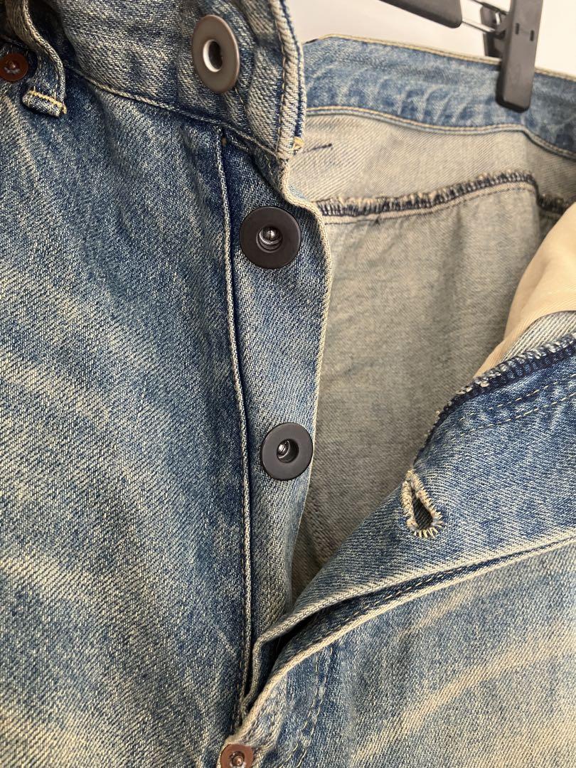 リフォメッドFRESH MAN DENIM WIDE PANTS USED 3