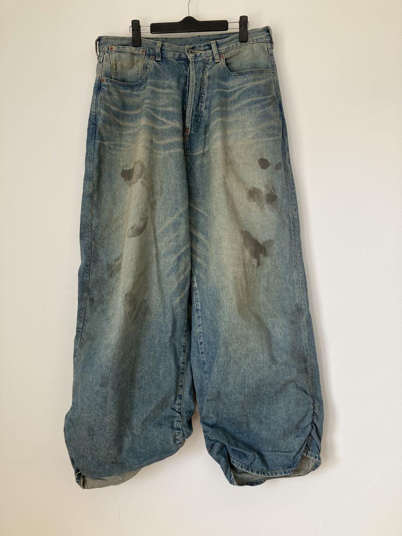 リフォメッドFRESH MAN DENIM WIDE PANTS USED 3