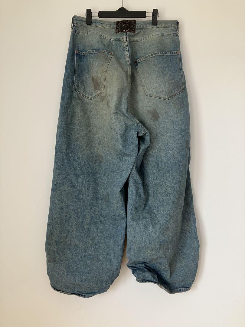 リフォメッドFRESH MAN DENIM WIDE PANTS USED 3
