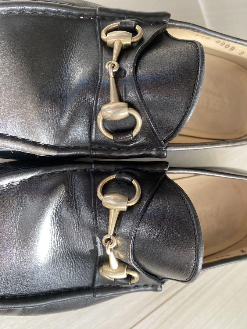 vintage gucci ホースビットローファー GUCCIホースビット ローファー 41.5 GG レザー OLD ヴィンテージ
