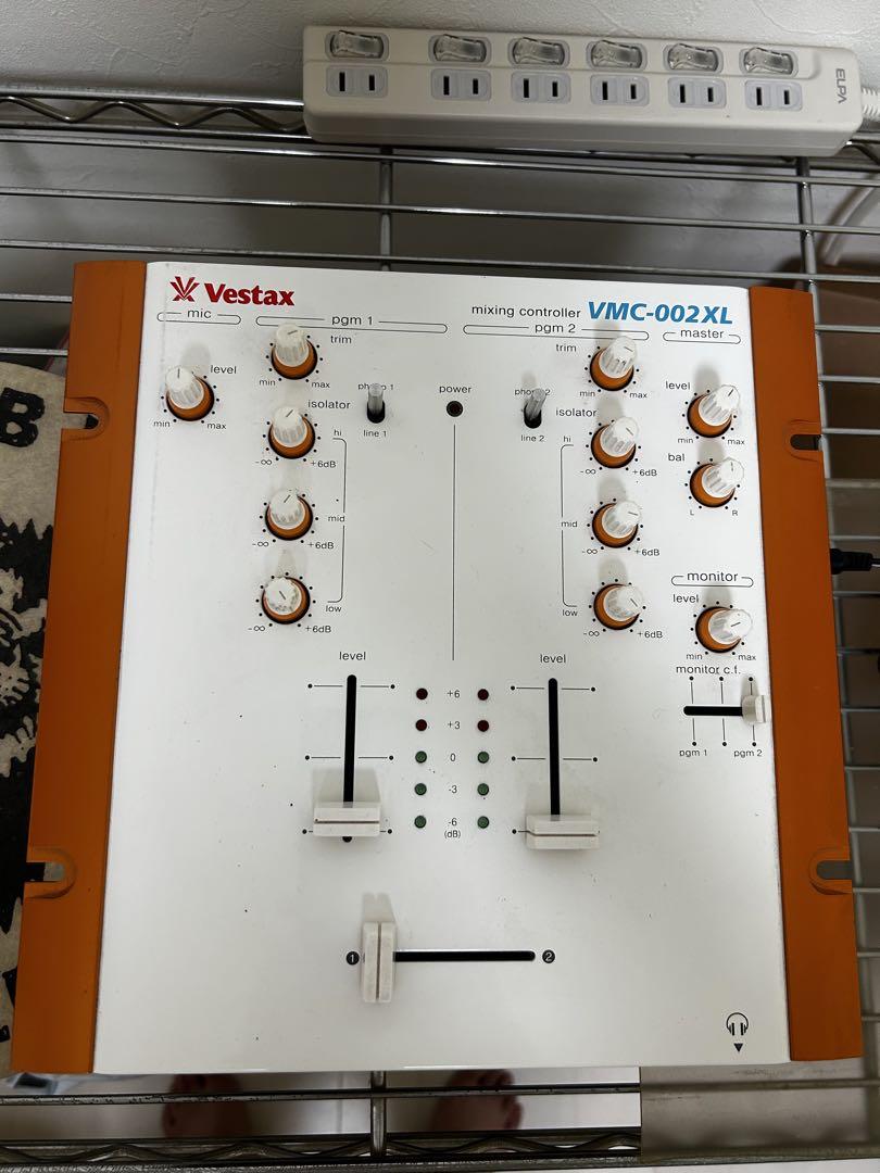 Vestax VMX-002XL DJミキサー 動作 済
