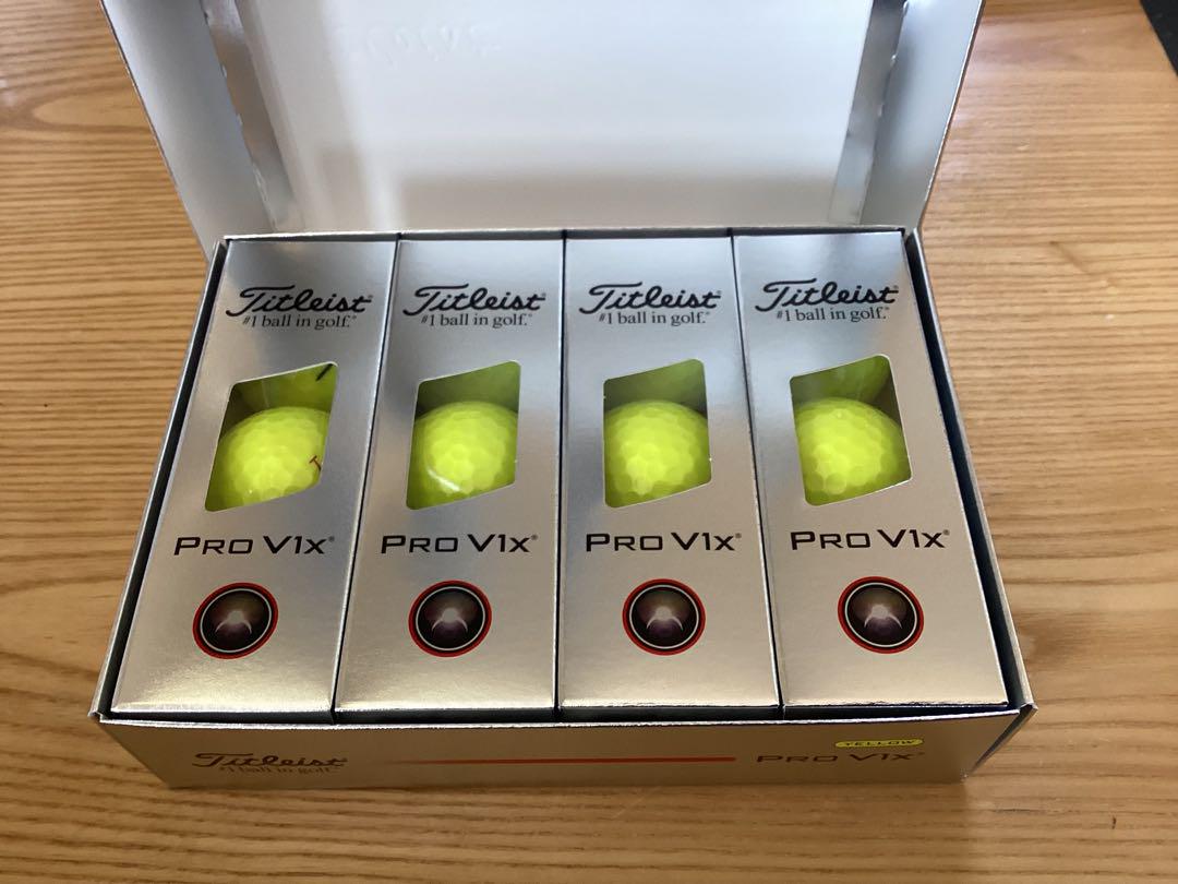 タイトリスト Pro V1x イエロー