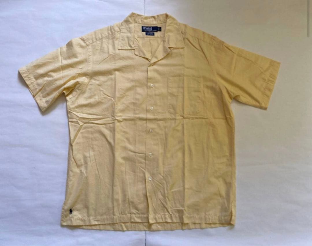 90s.ラルフローレン caldwell オープンカラーシャツ 開襟シャツ 90s.ラルフローレン caldwell オープンカラーシャツ 開襟シャツ