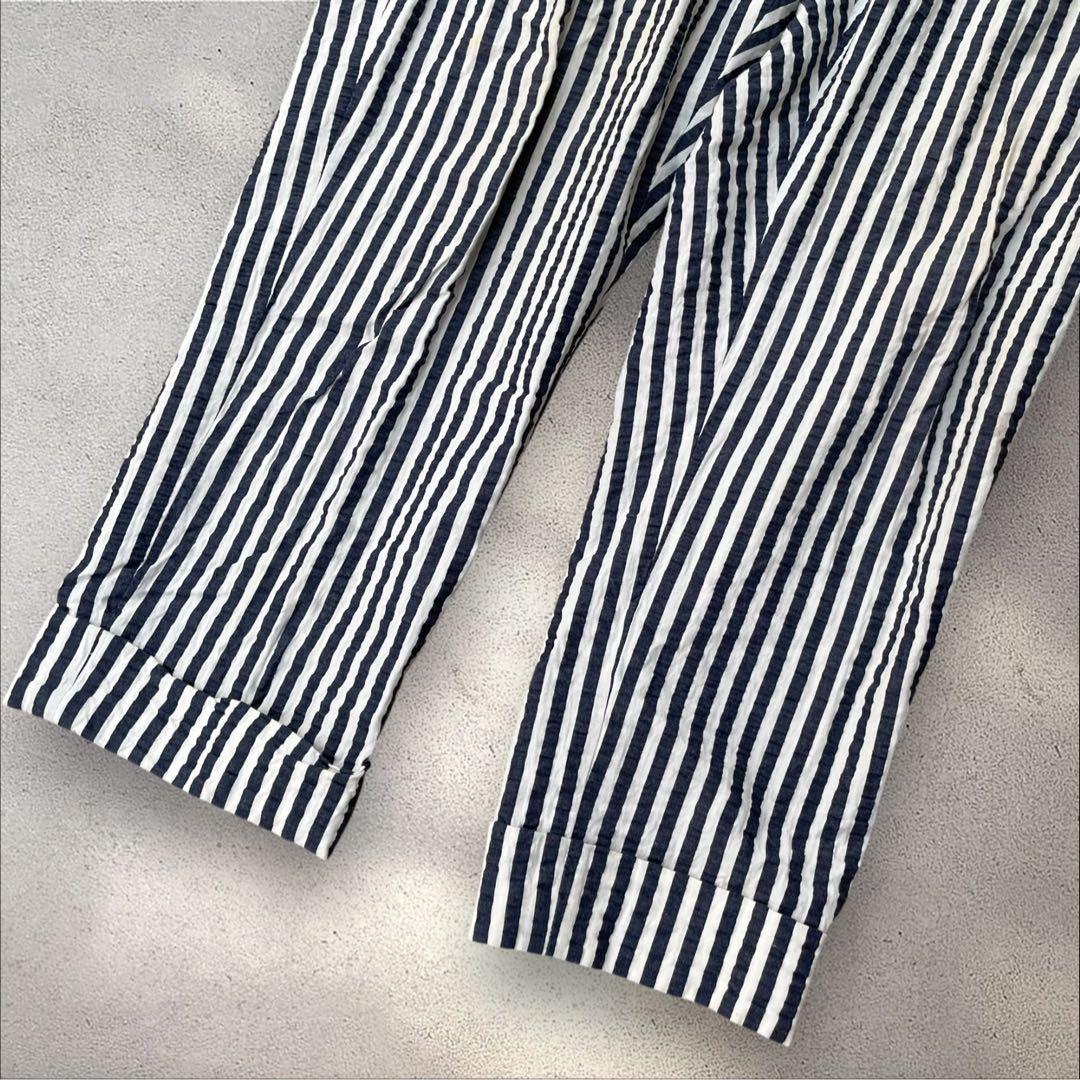 NEAT Seersucker Striped Taperd Pants